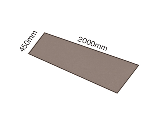 houtstijl Makuti Dakpannen met korrelige stenen coating